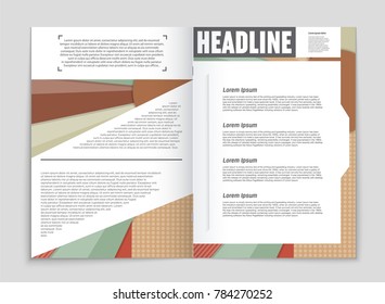 Abstract vector layout background set. For art template design, list, front page, mockup brochure theme style, banner, idea, cover, booklet, print, flyer, book, blank, card, ad, sign, sheet,, a4.