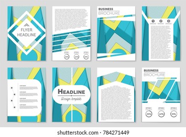 Abstract vector layout background set. For art template design, list, front page, mockup brochure theme style, banner, idea, cover, booklet, print, flyer, book, blank, card, ad, sign, sheet,, a4.