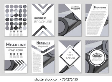 Abstract vector layout background set. For art template design, list, front page, mockup brochure theme style, banner, idea, cover, booklet, print, flyer, book, blank, card, ad, sign, sheet,, a4.