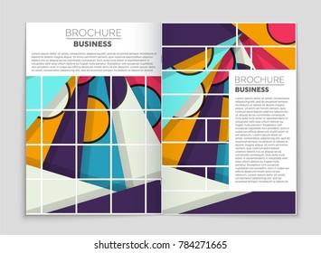 Abstract vector layout background set. For art template design, list, front page, mockup brochure theme style, banner, idea, cover, booklet, print, flyer, book, blank, card, ad, sign, sheet,, a4.