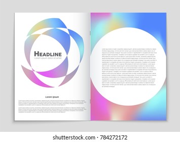 Abstract vector layout background set. For art template design, list, front page, mockup brochure theme style, banner, idea, cover, booklet, print, flyer, book, blank, card, ad, sign, sheet,, a4.