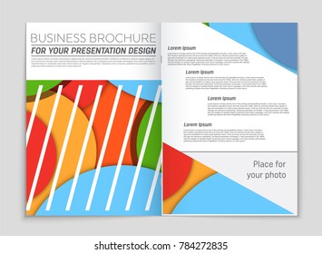 Abstract vector layout background set. For art template design, list, front page, mockup brochure theme style, banner, idea, cover, booklet, print, flyer, book, blank, card, ad, sign, sheet,, a4.