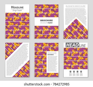 Abstract vector layout background set. For art template design, list, front page, mockup brochure theme style, banner, idea, cover, booklet, print, flyer, book, blank, card, ad, sign, sheet, a4.