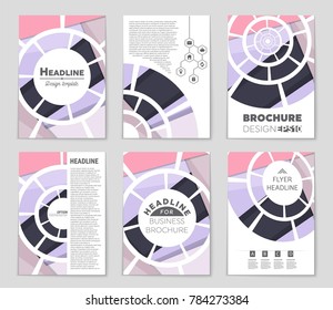 Abstract vector layout background set. For art template design, list, front page, mockup brochure theme style, banner, idea, cover, booklet, print, flyer, book, blank, card, ad, sign, sheet,, a4.