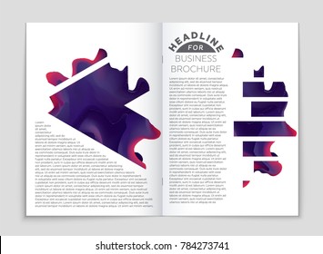 Abstract vector layout background set. For art template design, list, front page, mockup brochure theme style, banner, idea, cover, booklet, print, flyer, book, blank, card, ad, sign, sheet, a4