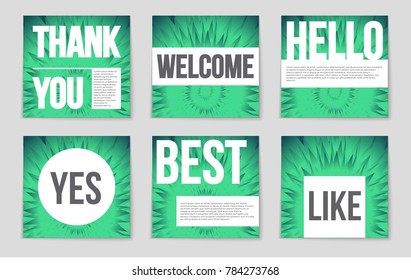 Abstract vector layout background set. For art template design, list, front page, mockup brochure theme style, banner, idea, cover, booklet, print, flyer, book, blank, card, ad, sign, sheet, a4.