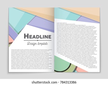 Abstract vector layout background set. For art template design, list, front page, mockup brochure theme style, banner, idea, cover, booklet, print, flyer, book, blank, card, ad, sign, sheet,, a4.