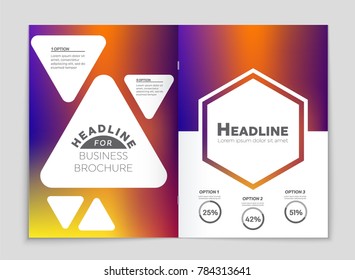Abstract vector layout background set. For art template design, list, front page, mockup brochure theme style, banner, idea, cover, booklet, print, flyer, book, blank, card, ad, sign, sheet,, a4.
