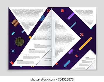 Abstract vector layout background set. For art template design, list, front page, mockup brochure theme style, banner, idea, cover, booklet, print, flyer, book, blank, card, ad, sign, sheet, a4.