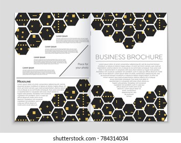 Abstract vector layout background set. For art template design, list, front page, mockup brochure theme style, banner, idea, cover, booklet, print, flyer, book, blank, card, ad, sign, sheet, a4.
