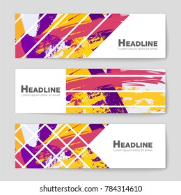 Abstract vector layout background set. For art template design, list, front page, mockup brochure theme style, banner, idea, cover, booklet, print, flyer, book, blank, card, ad, sign, sheet, a4