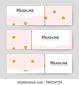 Abstract vector layout background set. For art template design, list, front page, mockup brochure theme style, banner, idea, cover, booklet, print, flyer, book, blank, card, ad, sign, sheet, a4
