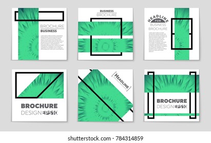 Abstract vector layout background set. For art template design, list, front page, mockup brochure theme style, banner, idea, cover, booklet, print, flyer, book, blank, card, ad, sign, sheet, a4.