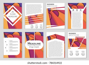 Abstract vector layout background set. For art template design, list, front page, mockup brochure theme style, banner, idea, cover, booklet, print, flyer, book, blank, card, ad, sign, sheet,, a4.