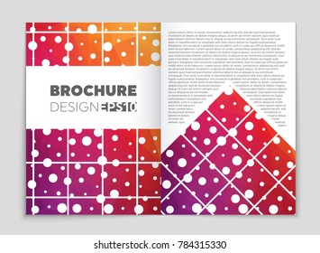 Abstract vector layout background set. For art template design, list, front page, mockup brochure theme style, banner, idea, cover, booklet, print, flyer, book, blank, card, ad, sign, sheet, a4