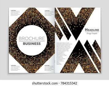 Abstract vector layout background set. For art template design, list, front page, mockup brochure theme style, banner, idea, cover, booklet, print, flyer, book, blank, card, ad, sign, sheet, a4