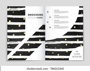 Abstract vector layout background set. For art template design, list, front page, mockup brochure theme style, banner, idea, cover, booklet, print, flyer, book, blank, card, ad, sign, sheet, a4