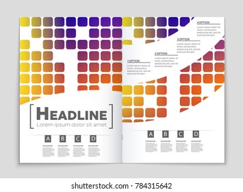Abstract vector layout background set. For art template design, list, front page, mockup brochure theme style, banner, idea, cover, booklet, print, flyer, book, blank, card, ad, sign, sheet, a4.