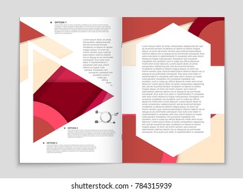 Abstract vector layout background set. For art template design, list, front page, mockup brochure theme style, banner, idea, cover, booklet, print, flyer, book, blank, card, ad, sign, sheet,, a4.