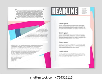Abstract vector layout background set. For art template design, list, front page, mockup brochure theme style, banner, idea, cover, booklet, print, flyer, book, blank, card, ad, sign, sheet,, a4.