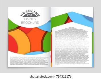 Abstract vector layout background set. For art template design, list, front page, mockup brochure theme style, banner, idea, cover, booklet, print, flyer, book, blank, card, ad, sign, sheet,, a4.