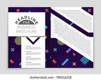 Abstract vector layout background set. For art template design, list, front page, mockup brochure theme style, banner, idea, cover, booklet, print, flyer, book, blank, card, ad, sign, sheet, a4.