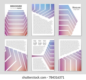 Abstract vector layout background set. For art template design, list, front page, mockup brochure theme style, banner, idea, cover, booklet, print, flyer, book, blank, card, ad, sign, sheet,, a4.