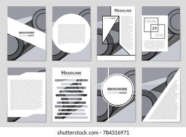 Abstract vector layout background set. For art template design, list, front page, mockup brochure theme style, banner, idea, cover, booklet, print, flyer, book, blank, card, ad, sign, sheet,, a4.