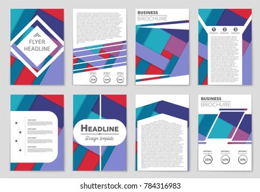 Abstract vector layout background set. For art template design, list, front page, mockup brochure theme style, banner, idea, cover, booklet, print, flyer, book, blank, card, ad, sign, sheet,, a4.