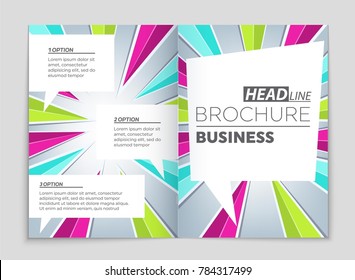 Abstract vector layout background set. For art template design, list, front page, mockup brochure theme style, banner, idea, cover, booklet, print, flyer, book, blank, card, ad, sign, sheet, a4.