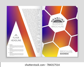 Abstract vector layout background set. For art template design, list, front page, mockup brochure theme style, banner, idea, cover, booklet, print, flyer, book, blank, card, ad, sign, sheet,, a4.