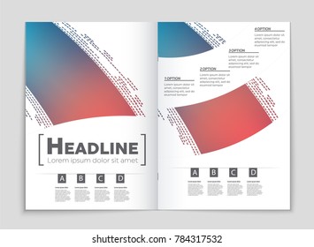 Abstract vector layout background set. For art template design, list, front page, mockup brochure theme style, banner, idea, cover, booklet, print, flyer, book, blank, card, ad, sign, sheet, a4.