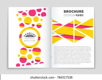 Abstract vector layout background set. For art template design, list, front page, mockup brochure theme style, banner, idea, cover, booklet, print, flyer, book, blank, card, ad, sign, sheet, a4.