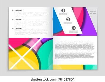 Abstract vector layout background set. For art template design, list, front page, mockup brochure theme style, banner, idea, cover, booklet, print, flyer, book, blank, card, ad, sign, sheet,, a4.