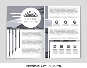 Abstract vector layout background set. For art template design, list, front page, mockup brochure theme style, banner, idea, cover, booklet, print, flyer, book, blank, card, ad, sign, sheet,, a4.