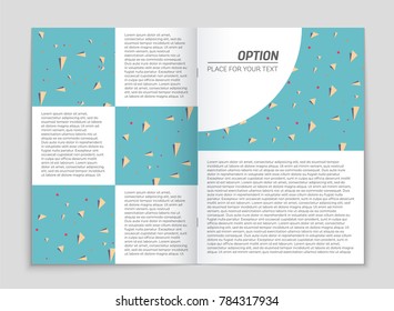 Abstract vector layout background set. For art template design, list, front page, mockup brochure theme style, banner, idea, cover, booklet, print, flyer, book, blank, card, ad, sign, sheet, a4