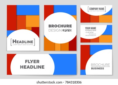 Abstract vector layout background set. For art template design, list, front page, mockup brochure theme style, banner, idea, cover, booklet, print, flyer, book, blank, card, ad, sign, sheet,, a4.