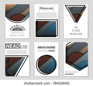 Abstract vector layout background set. For art template design, list, front page, mockup brochure theme style, banner, idea, cover, booklet, print, flyer, book, blank, card, ad, sign, sheet,, a4.