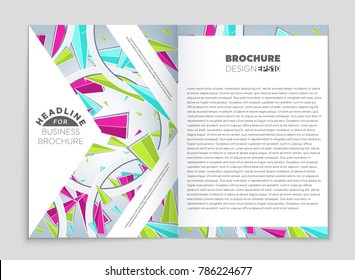 Abstract vector layout background set. For art template design, list, front page, mockup brochure theme style, banner, idea, cover, booklet, print, flyer, book, blank, card, ad, sign, sheet, a4.