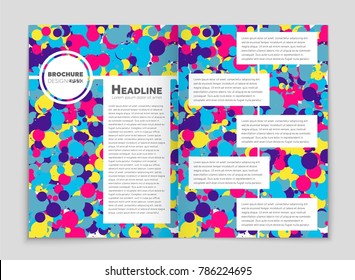 Abstract vector layout background set. For art template design, list, front page, mockup brochure theme style, banner, idea, cover, booklet, print, flyer, book, blank, card, ad, sign, sheet, a4.