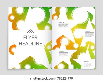 Abstract vector layout background set. For art template design, list, front page, mockup brochure theme style, banner, idea, cover, booklet, print, flyer, book, blank, card, ad, sign, sheet, a4.