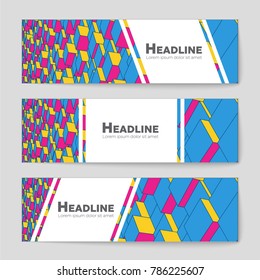 Abstract vector layout background set. For art template design, list, front page, mockup brochure theme style, banner, idea, cover, booklet, print, flyer, book, blank, card, ad, sign, sheet, a4