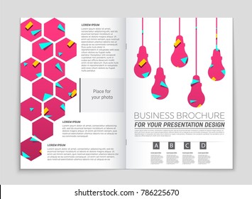 Abstract vector layout background set. For art template design, list, front page, mockup brochure theme style, banner, idea, cover, booklet, print, flyer, book, blank, card, ad, sign, sheet, a4