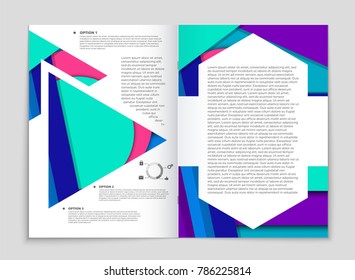 Abstract vector layout background set. For art template design, list, front page, mockup brochure theme style, banner, idea, cover, booklet, print, flyer, book, blank, card, ad, sign, sheet,, a4.