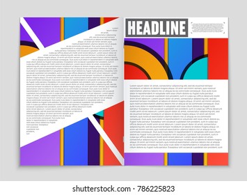 Abstract vector layout background set. For art template design, list, front page, mockup brochure theme style, banner, idea, cover, booklet, print, flyer, book, blank, card, ad, sign, sheet,, a4.