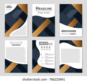 Abstract vector layout background set. For art template design, list, front page, mockup brochure theme style, banner, idea, cover, booklet, print, flyer, book, blank, card, ad, sign, sheet,, a4.
