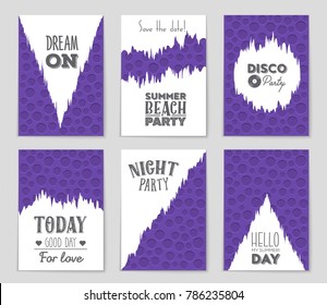 Abstract vector layout background set. For art template design, list, front page, mockup brochure theme style, banner, idea, cover, booklet, print, flyer, book, blank, card, ad, sign, sheet, a4.