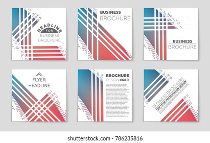 Abstract vector layout background set. For art template design, list, front page, mockup brochure theme style, banner, idea, cover, booklet, print, flyer, book, blank, card, ad, sign, sheet, a4.