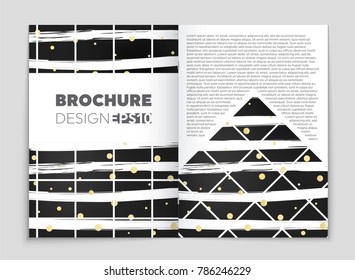 Abstract vector layout background set. For art template design, list, front page, mockup brochure theme style, banner, idea, cover, booklet, print, flyer, book, blank, card, ad, sign, sheet, a4