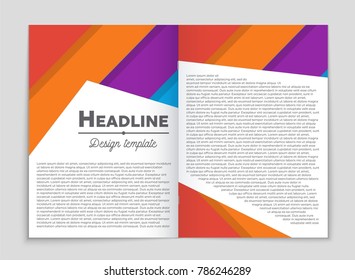Abstract vector layout background set. For art template design, list, front page, mockup brochure theme style, banner, idea, cover, booklet, print, flyer, book, blank, card, ad, sign, sheet,, a4.